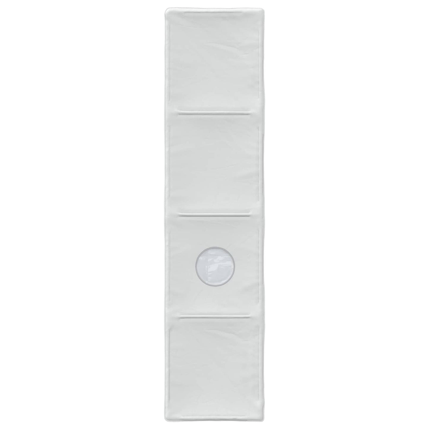 Seng med tunnel 4 pcs Hvit Konstruert tre