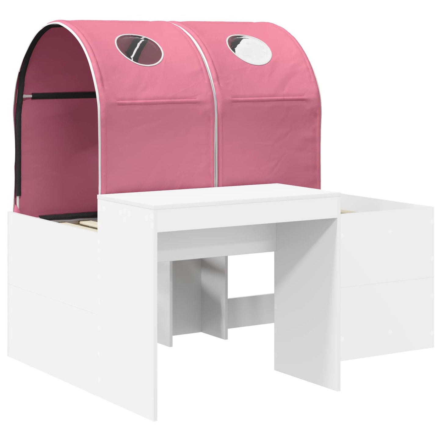 Seng med tunnel 4 pcs Artisian Eik og Rosa Konstruert tre