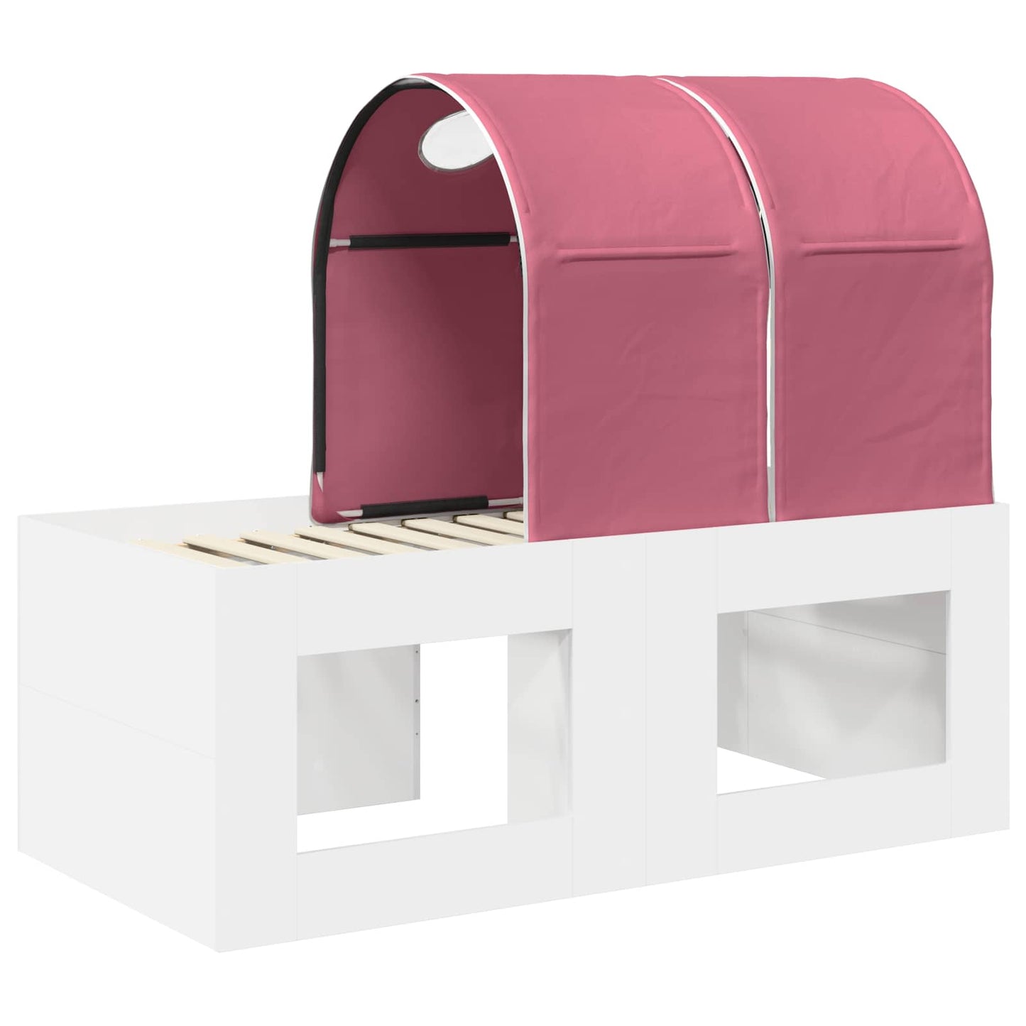 Seng med tunnel 4 pcs Artisian Eik og Rosa Konstruert tre