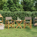Spisestuestol 56 x 54 x 87 cm 100% Polyester Solid-Teak