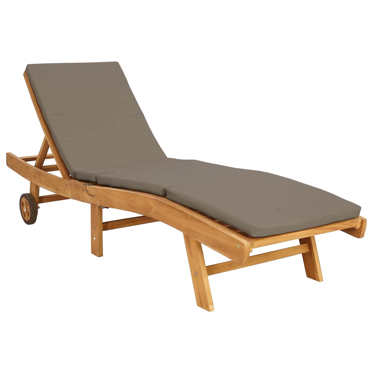 Solstol Brun og gråbrun Polyester
