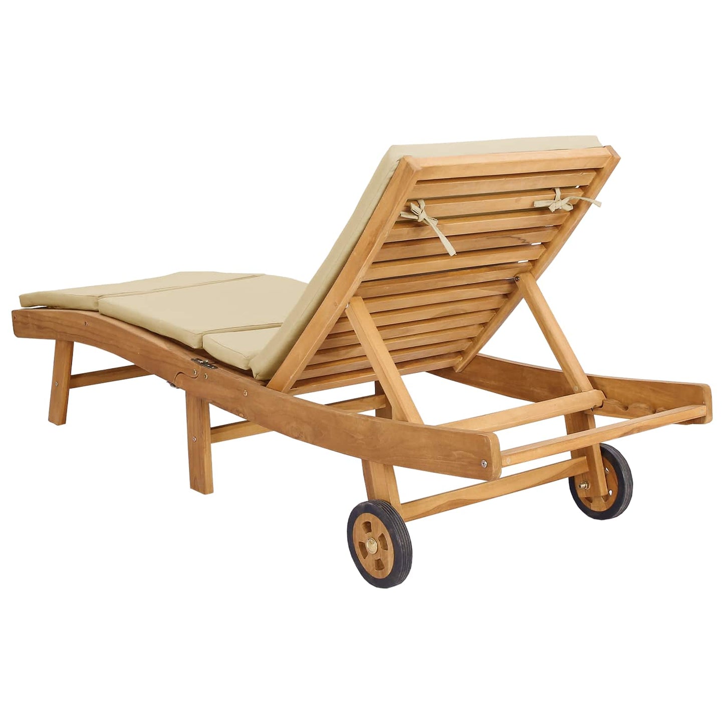 Solstol Brun og Beige Polyester