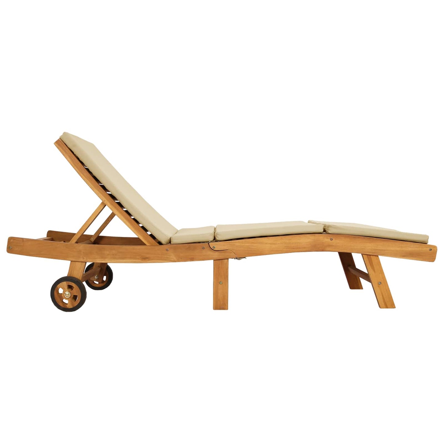 Solstol Brun og Beige Polyester