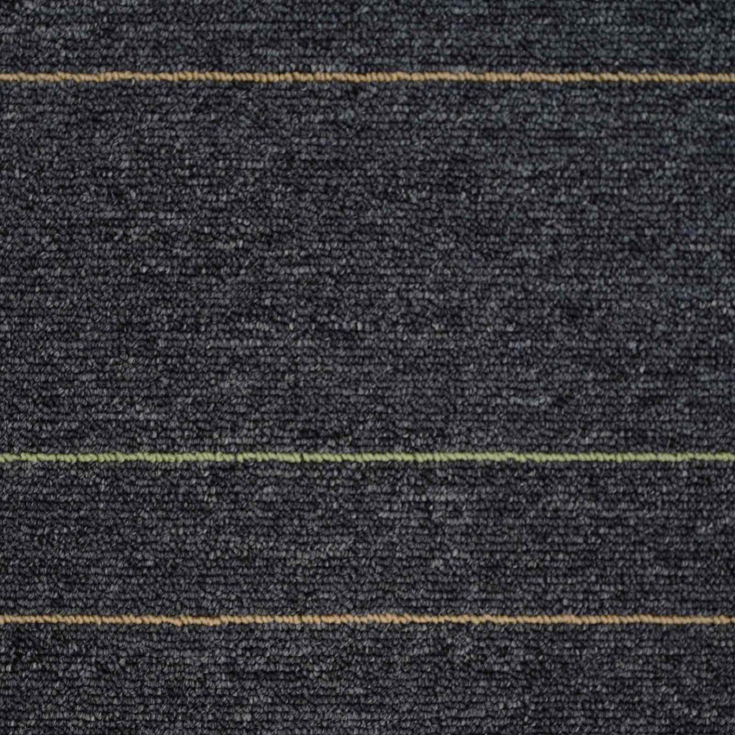 Teppeflis Mørkegrå med striper 50 x 50 cm 36 pcs PP og Bitumen