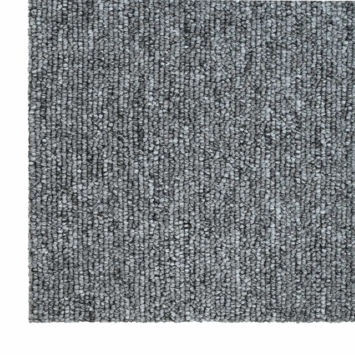 Teppeflis Lysegrå 50 x 50 cm 20 pcs PP og Bitumen