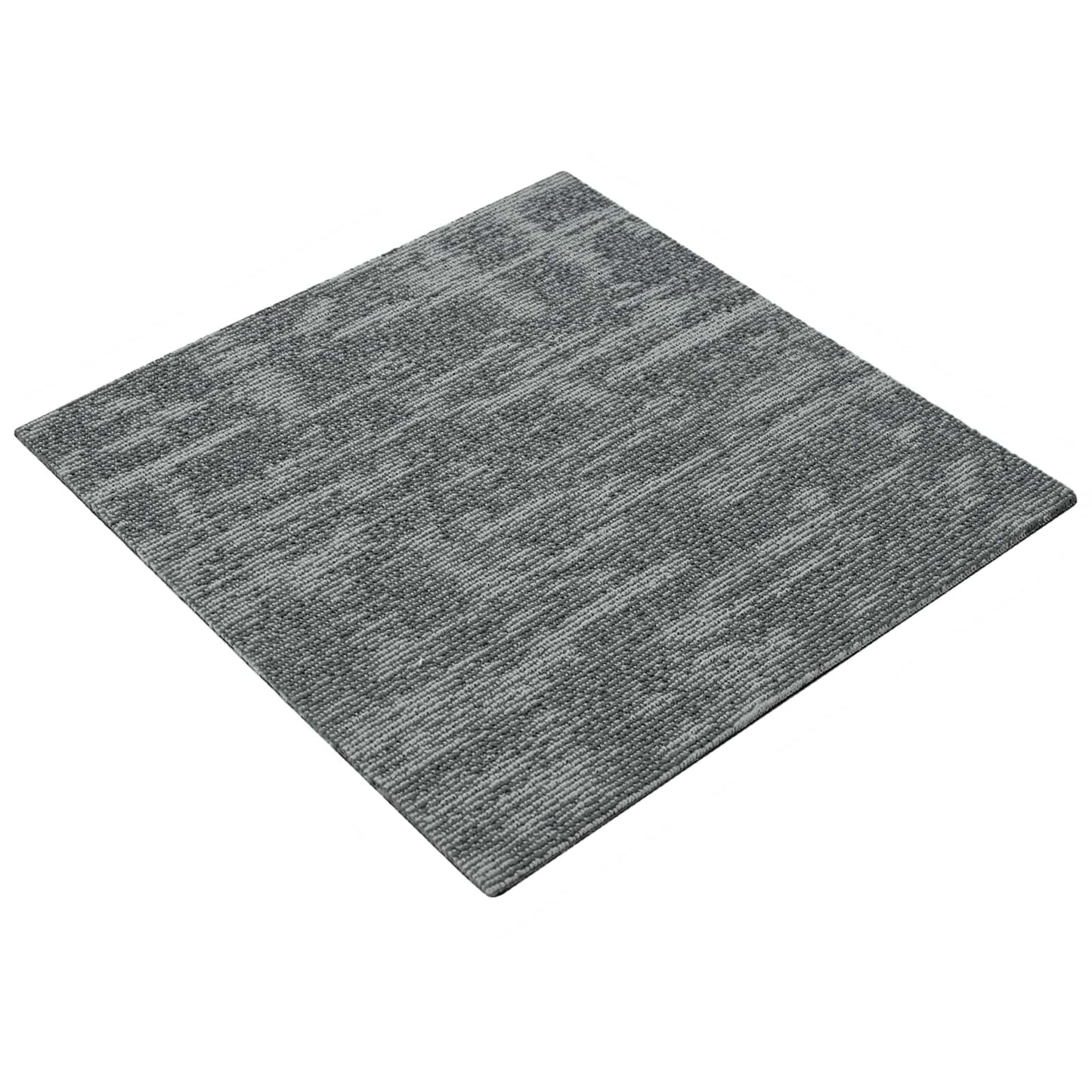 Teppeflis Stein Grå 50 x 50 cm 20 pcs PP og Bitumen