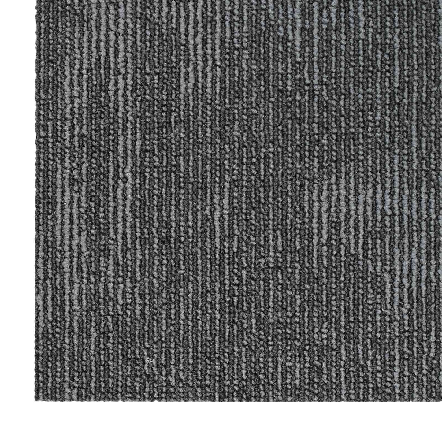 Teppeflis Kullgrå 50 x 50 cm 20 pcs PP og Bitumen