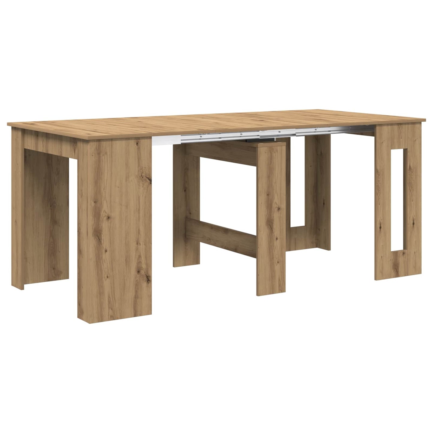 Spisebord 180 x 85 x 75 cm Konstruert tre Artisan eik