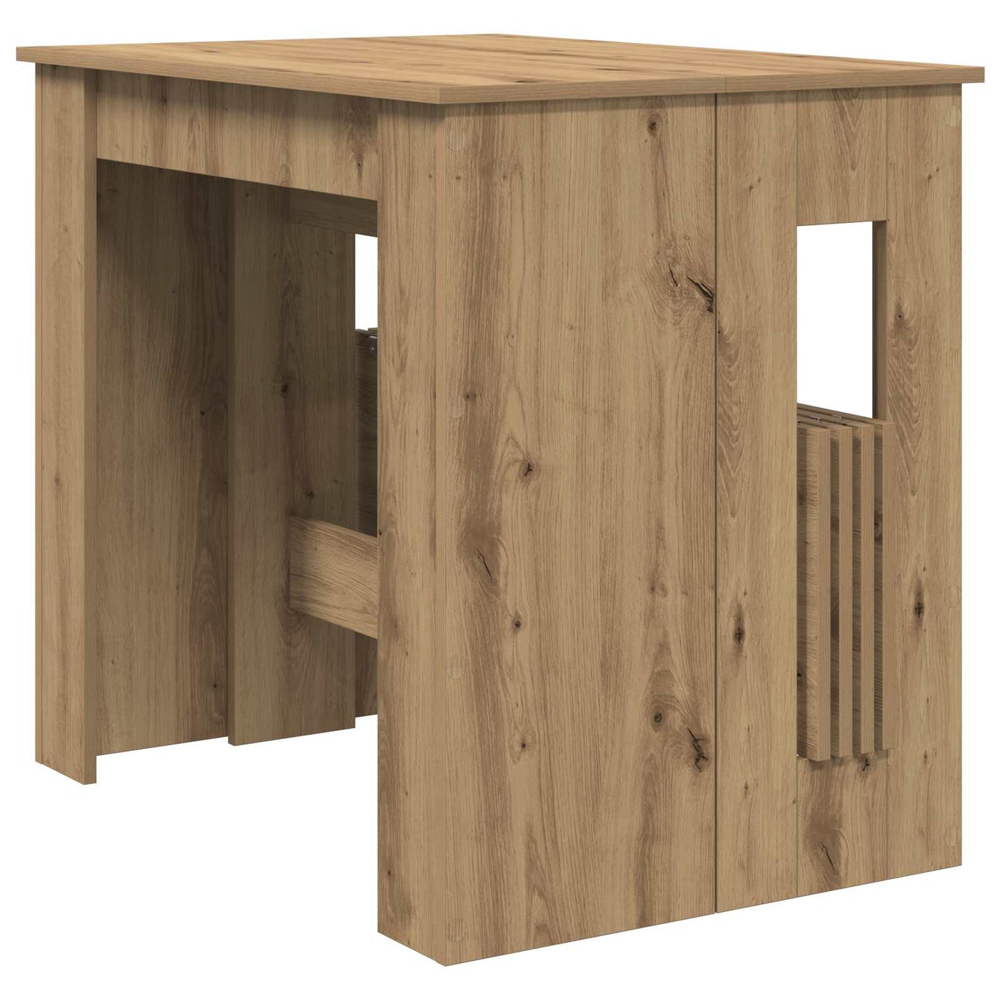 Spisebord 180 x 85 x 75 cm Konstruert tre Artisan eik