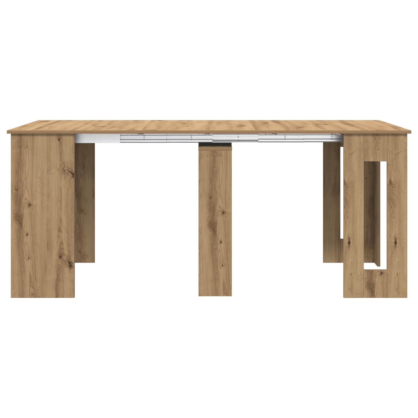 Spisebord 180 x 85 x 75 cm Konstruert tre Artisan eik