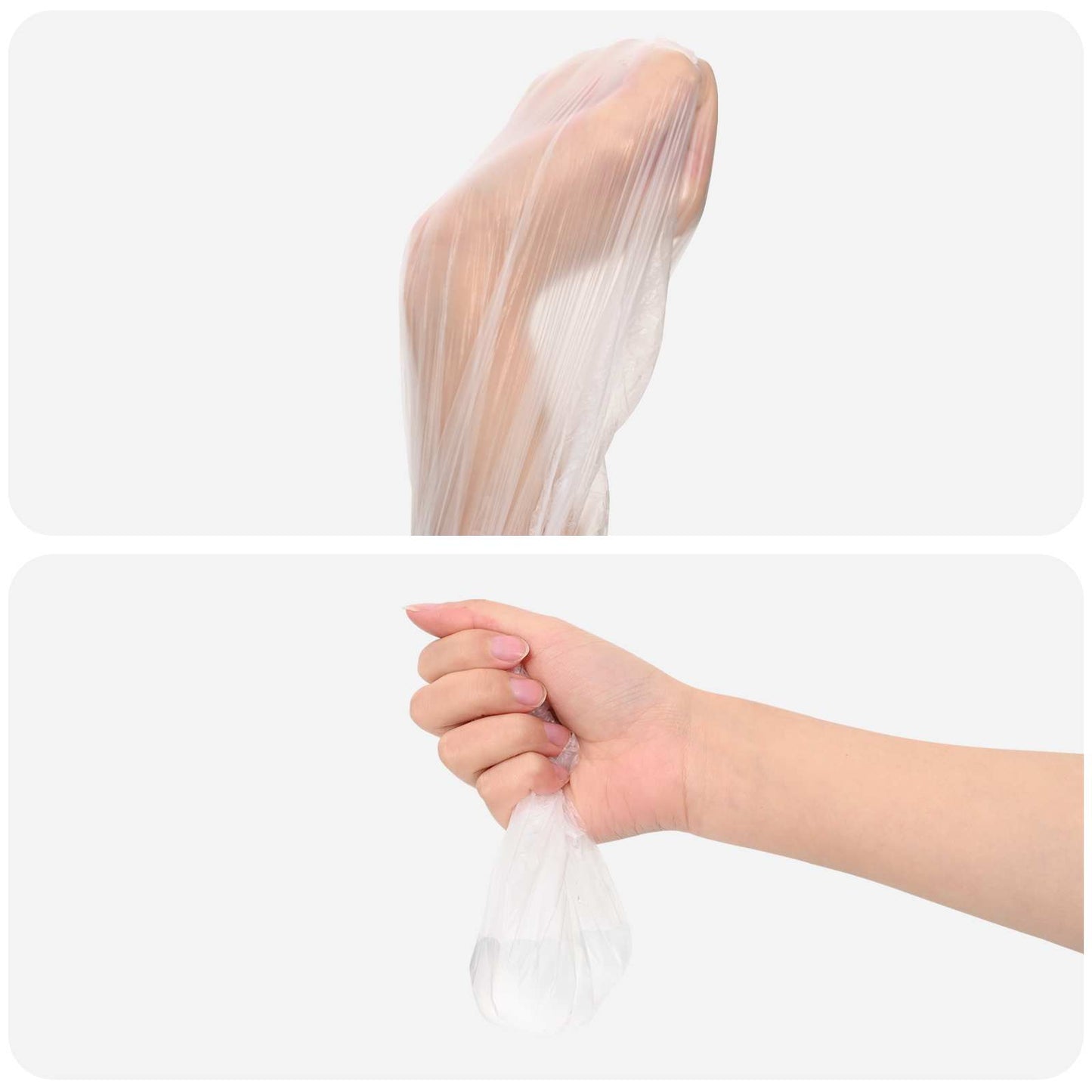 Støvark 12 pcs Gjennomsiktig 400 x 500 cm HDPE