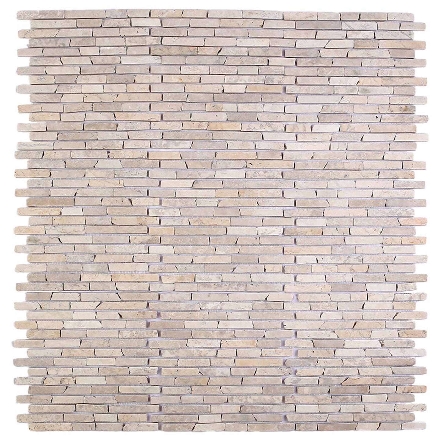 Mosaic Fliser Krem 30 x 30 cm Marmor