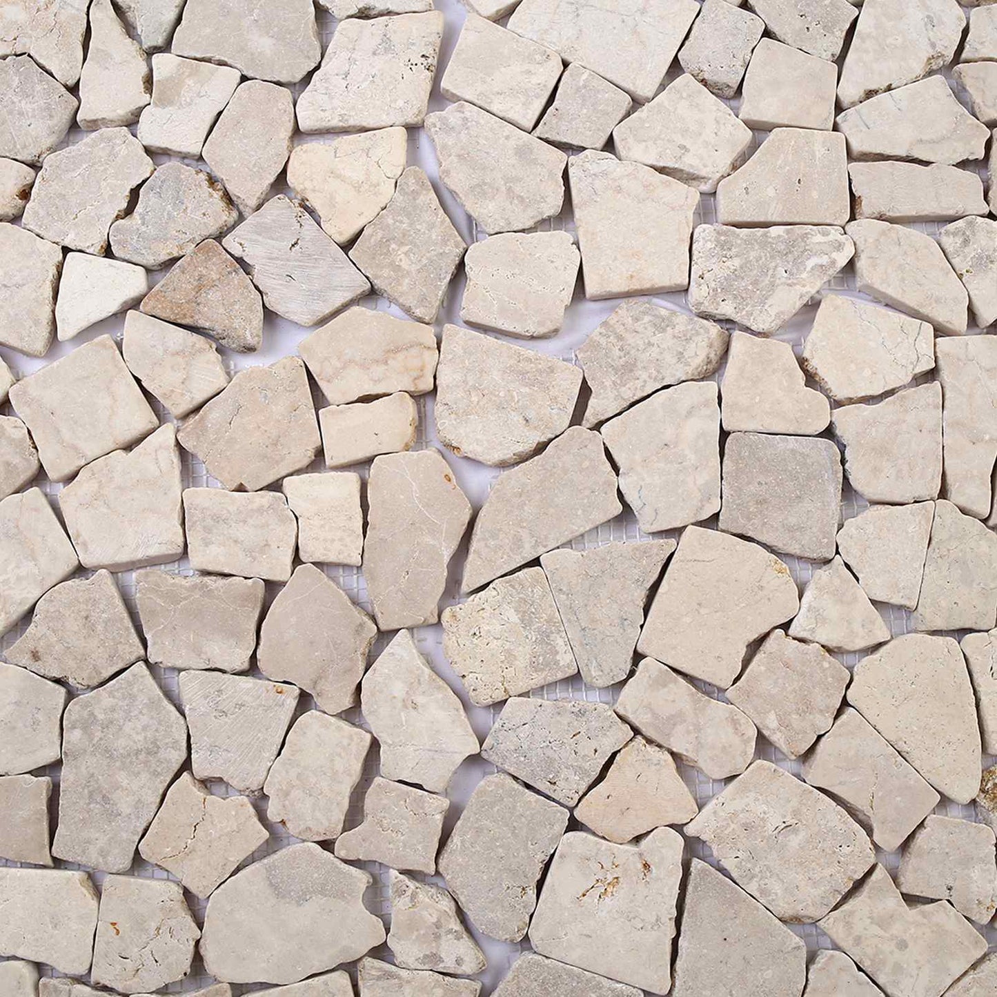Mosaic Fliser Krem 30 x 30 cm Marmor