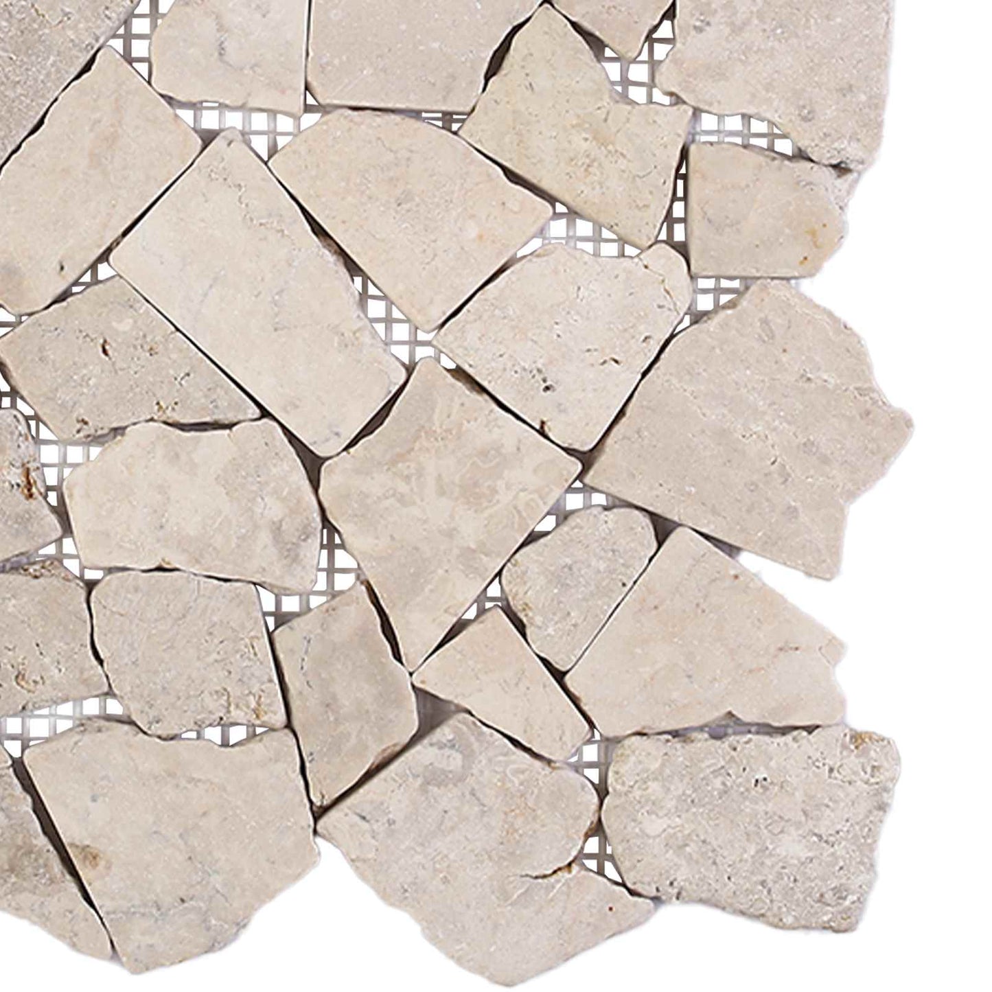 Mosaic Fliser Krem 30 x 30 cm Marmor