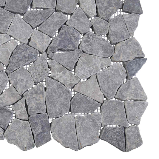 Mosaic Fliser Lysegrå 30 x 30 cm Marmor