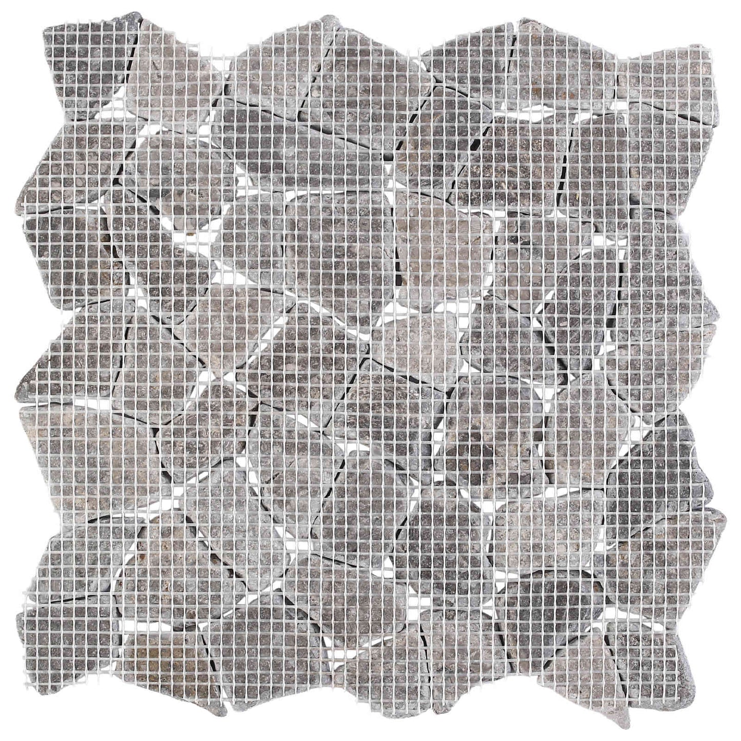 Mosaic Fliser Lysegrå 30 x 30 cm Marmor