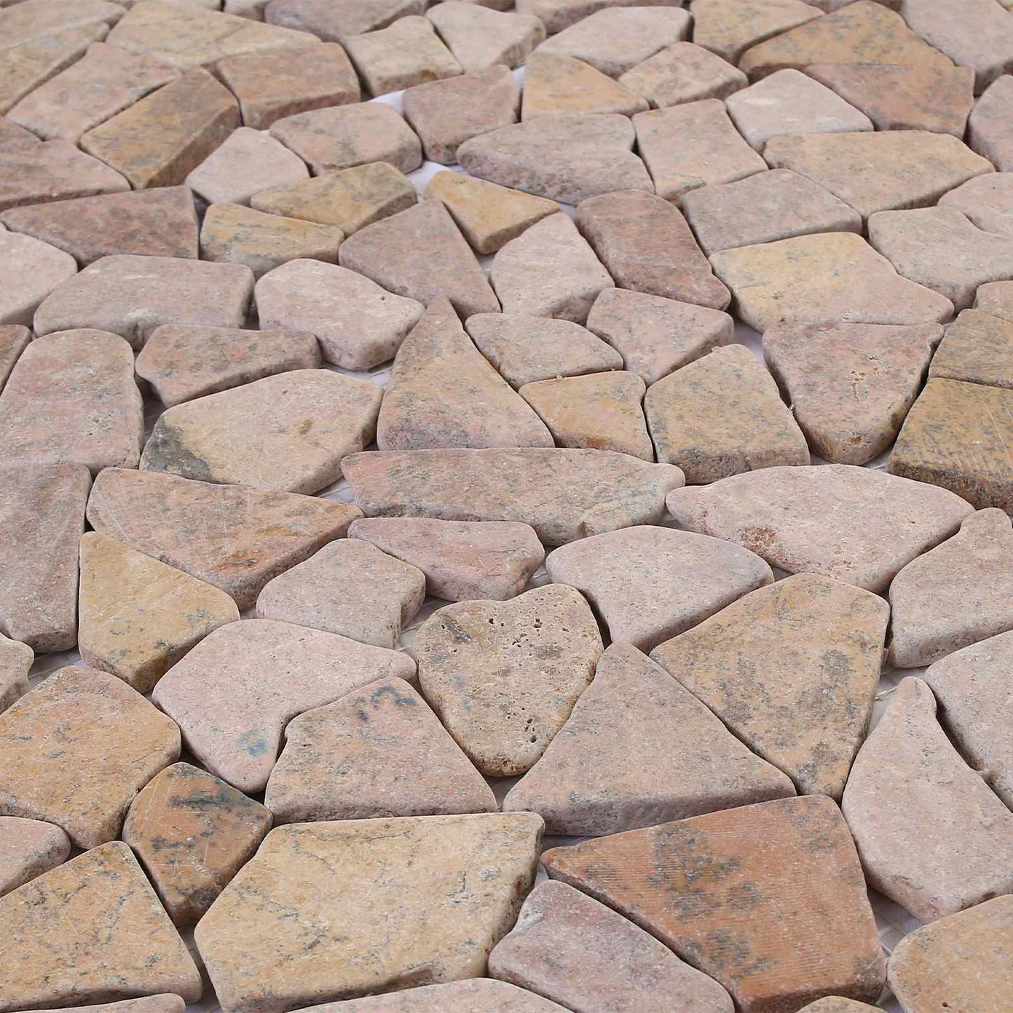 Mosaic Fliser Rød 30 x 30 cm Marmor