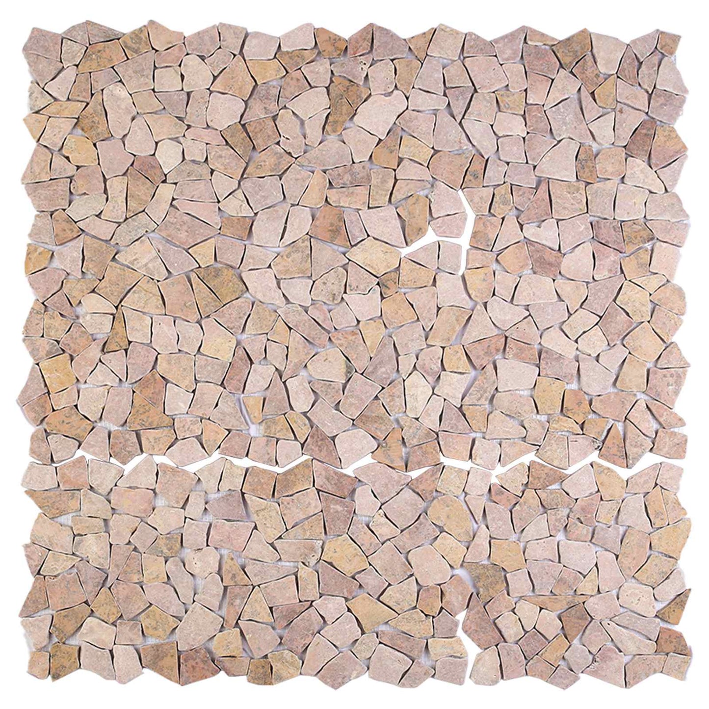 Mosaic Fliser Rød 30 x 30 cm Marmor