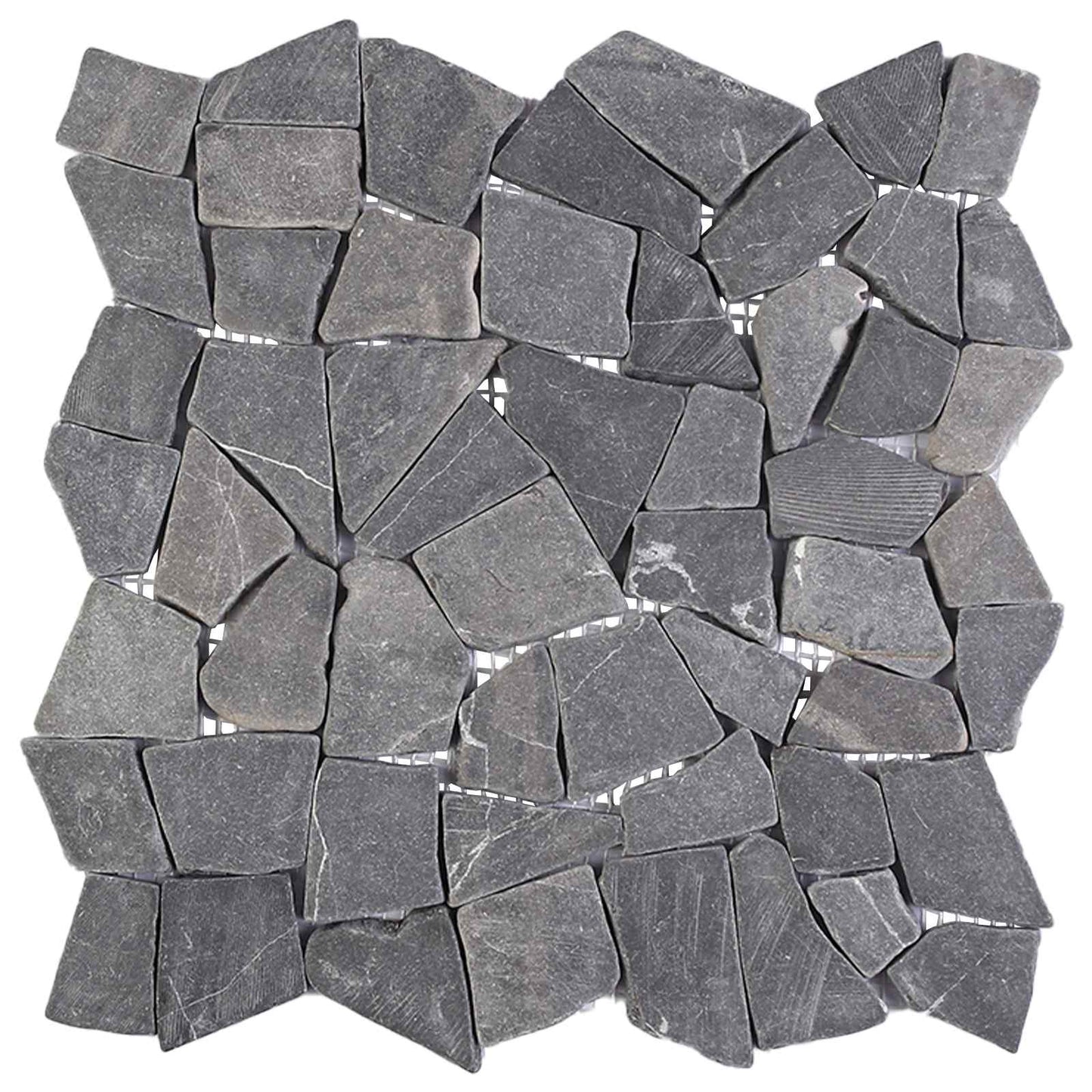 Mosaic Fliser Mørkegrå 30 x 30 cm Marmor