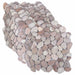 Pebble Fliser Beige og lys rosa 30 x 30 cm Elvestein