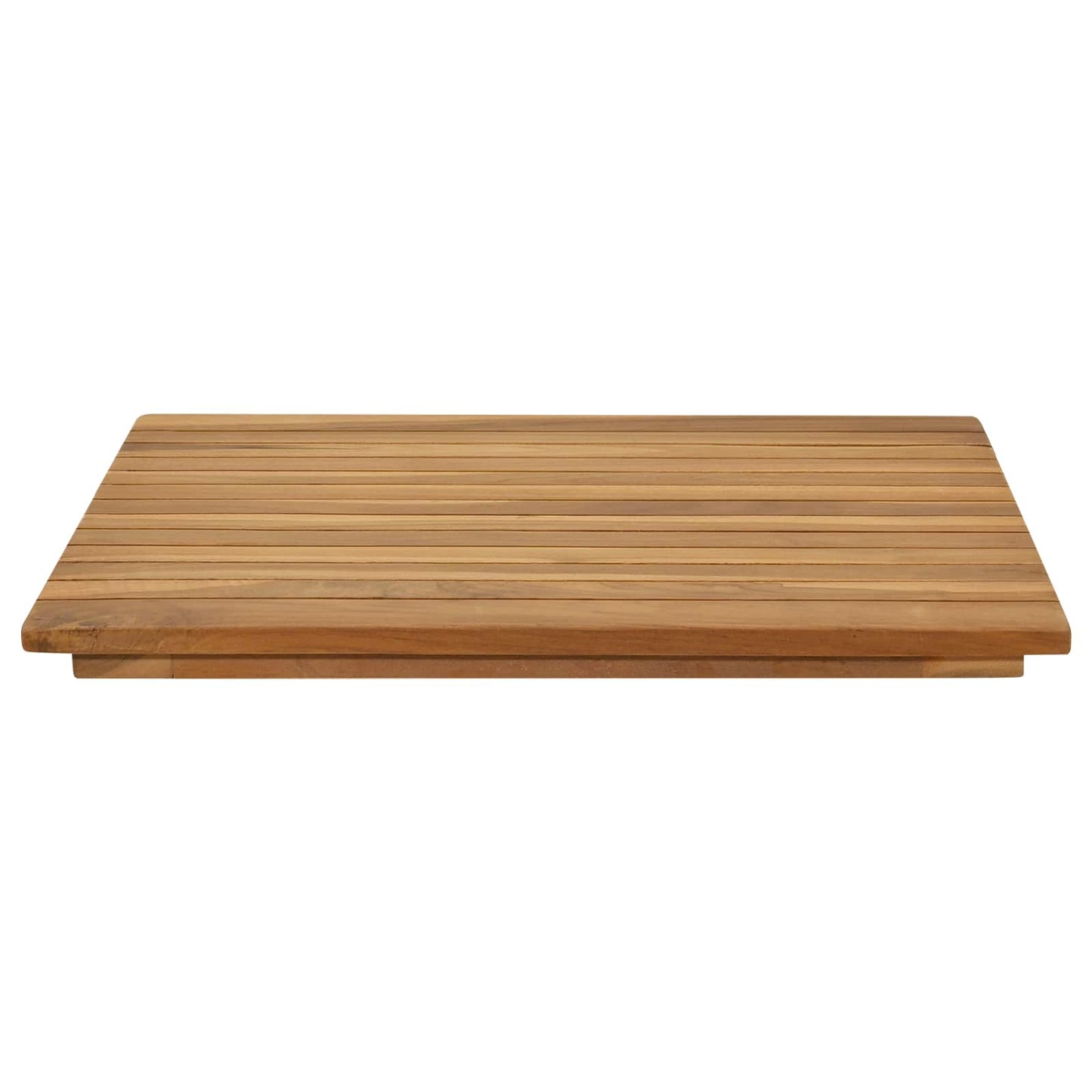 Bordplate 50 x 50 x 3,5 cm Torget Massivt Teaktre Naturlig