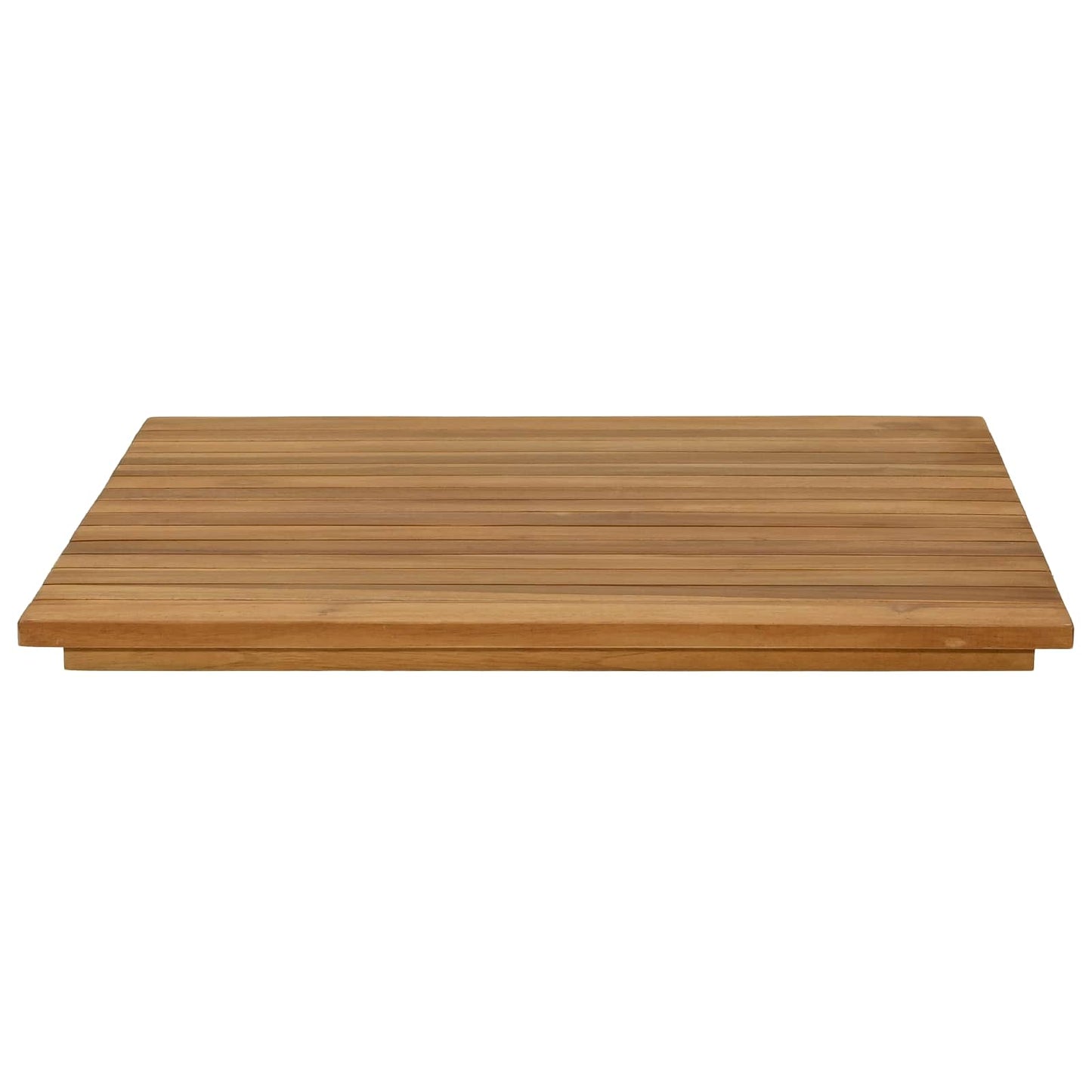 Bordplate 60 x 60 x 3,5 cm Torget Massivt Teaktre Naturlig