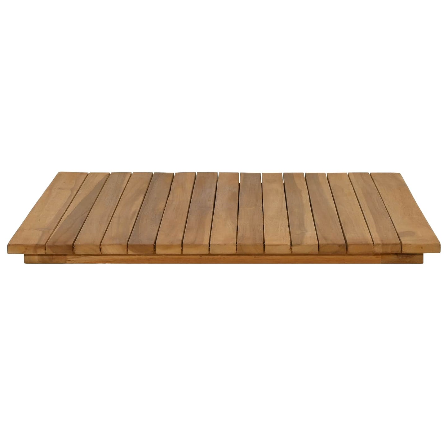 Bordplate 60 x 60 x 3,5 cm Torget Massivt Teaktre Naturlig