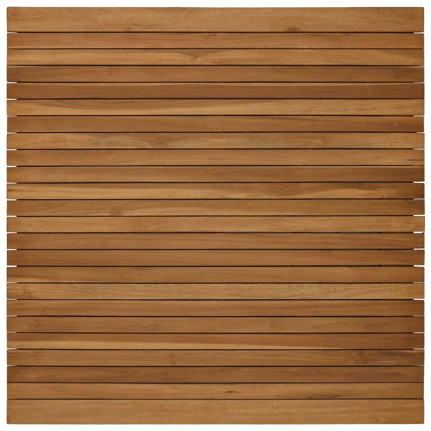 Bordplate 90 x 90 x 3,5 cm Torget Massivt Teaktre Naturlig