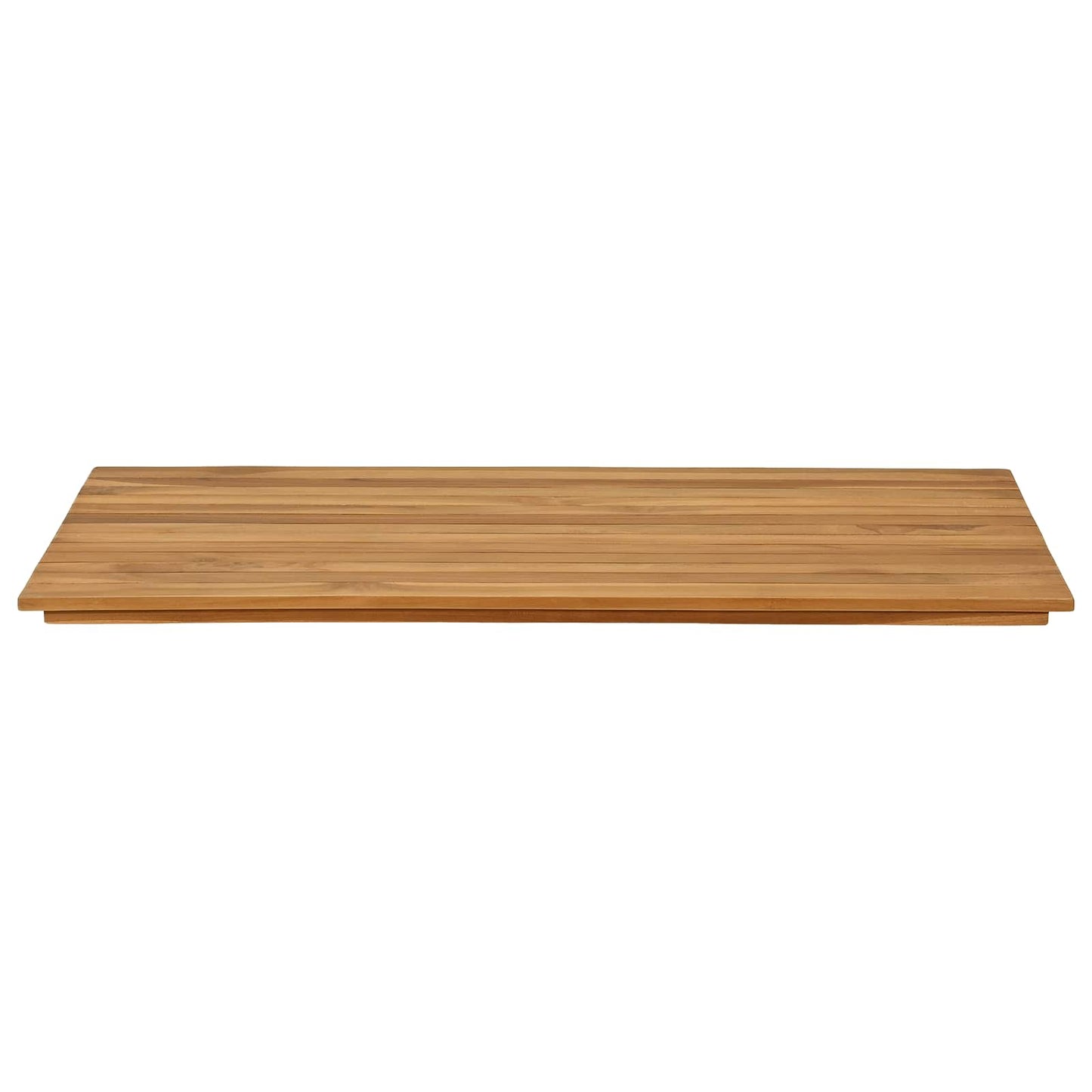 Bordplate 100 x 50 x 3,5 cm Rektangulær Massivt Teaktre