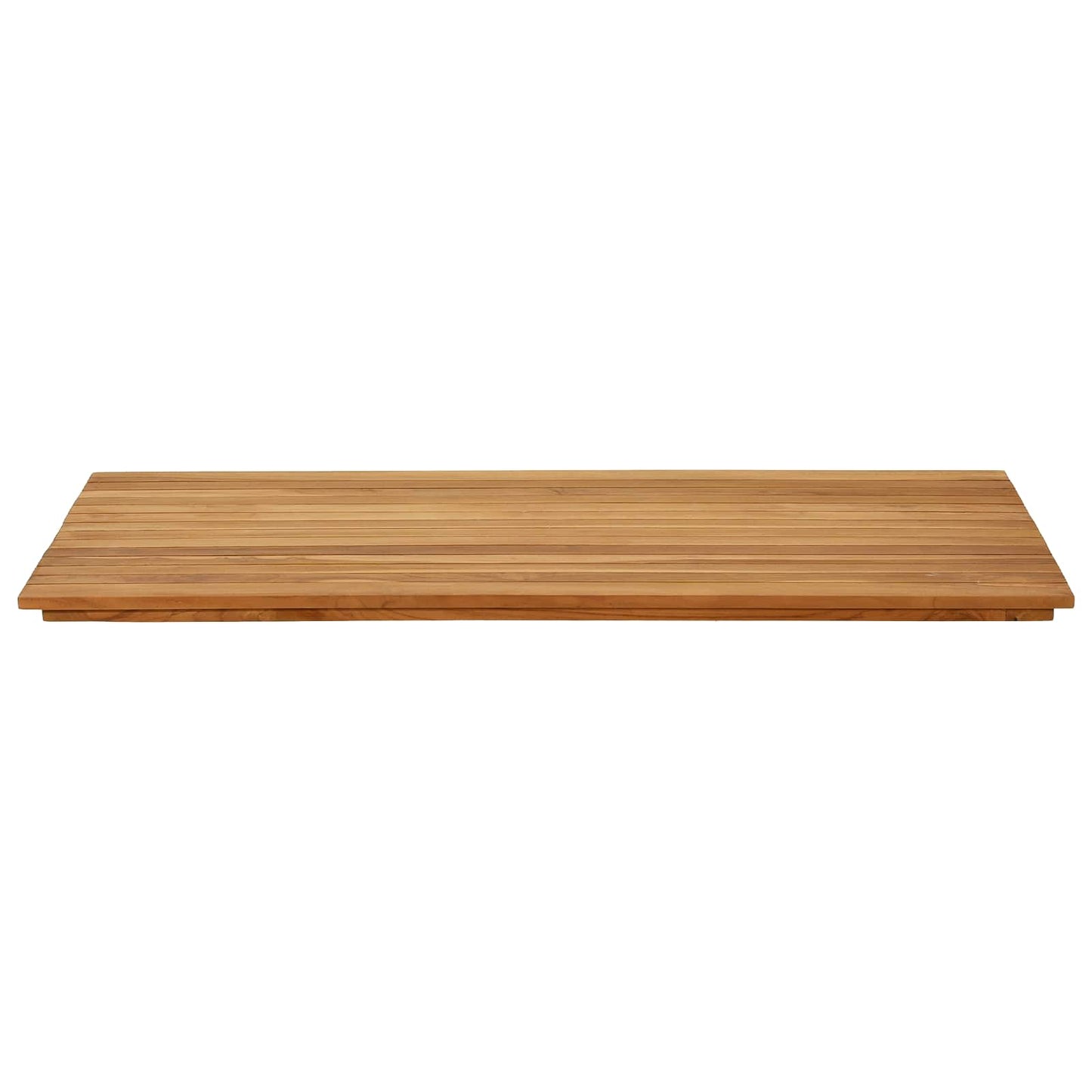 Bordplate 110 x 55 x 3,5 cm Rektangulær Massivt Teaktre