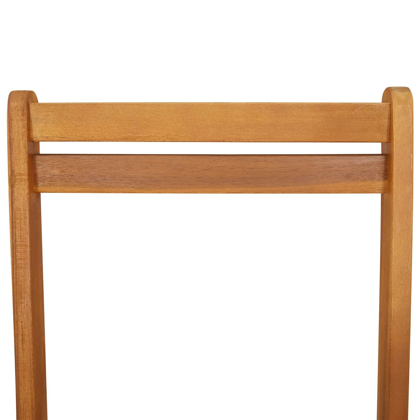 Foldbare Hage Stoler 6 pcs Naturlig 40 x 53 x 80 cm
