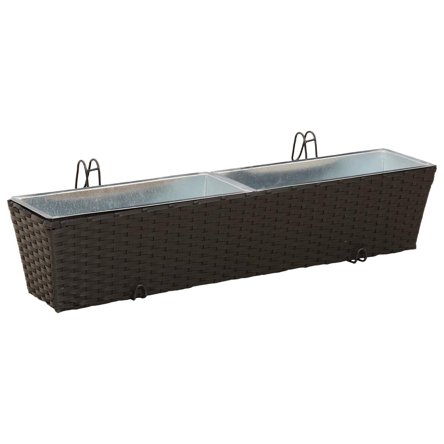 Gelender Metall vidaXL