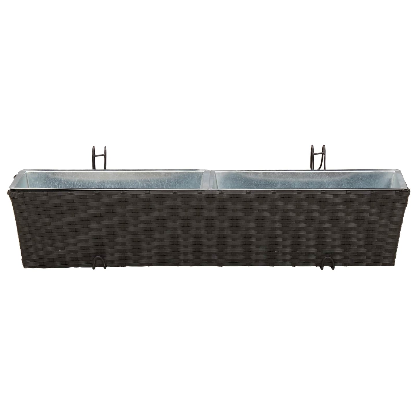 Gelender Metall vidaXL
