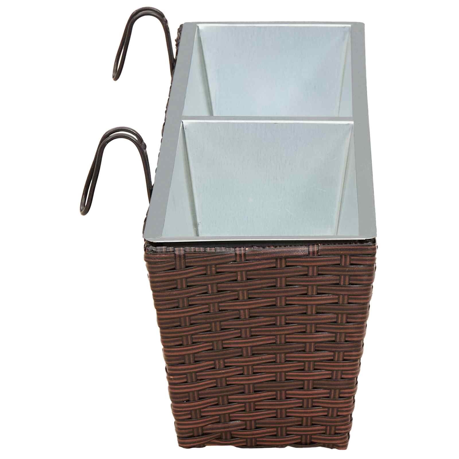 Gelender Metall vidaXL