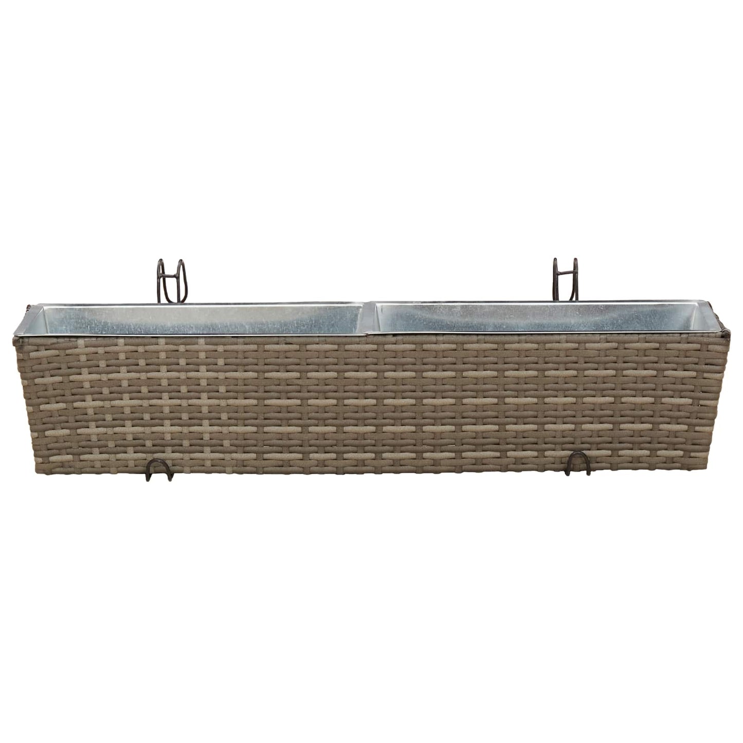 Gelender Metall vidaXL