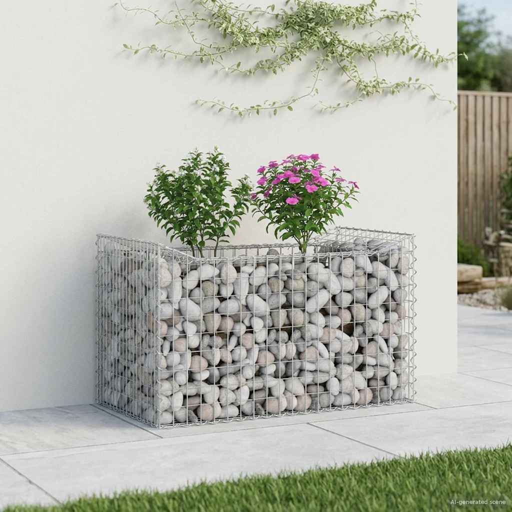 Gabion hevet seng Sølv