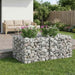 Gabion hevet seng Sølv