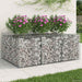 Gabion hevet seng Sølv