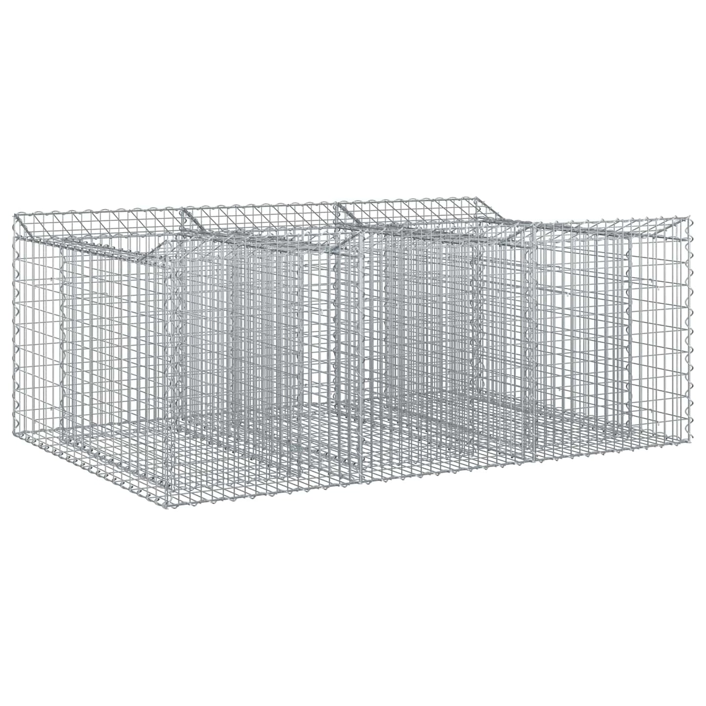 Gabion hevet seng Sølv