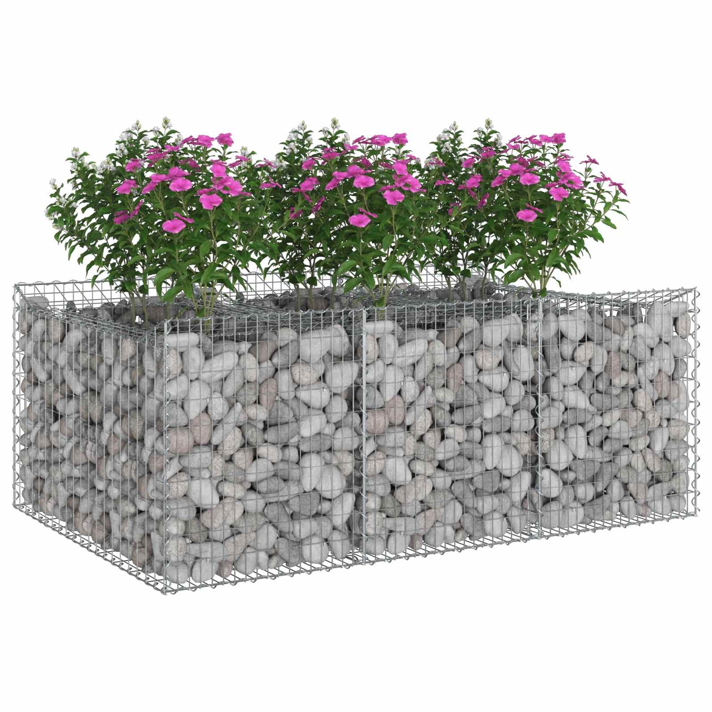 Gabion hevet seng Sølv