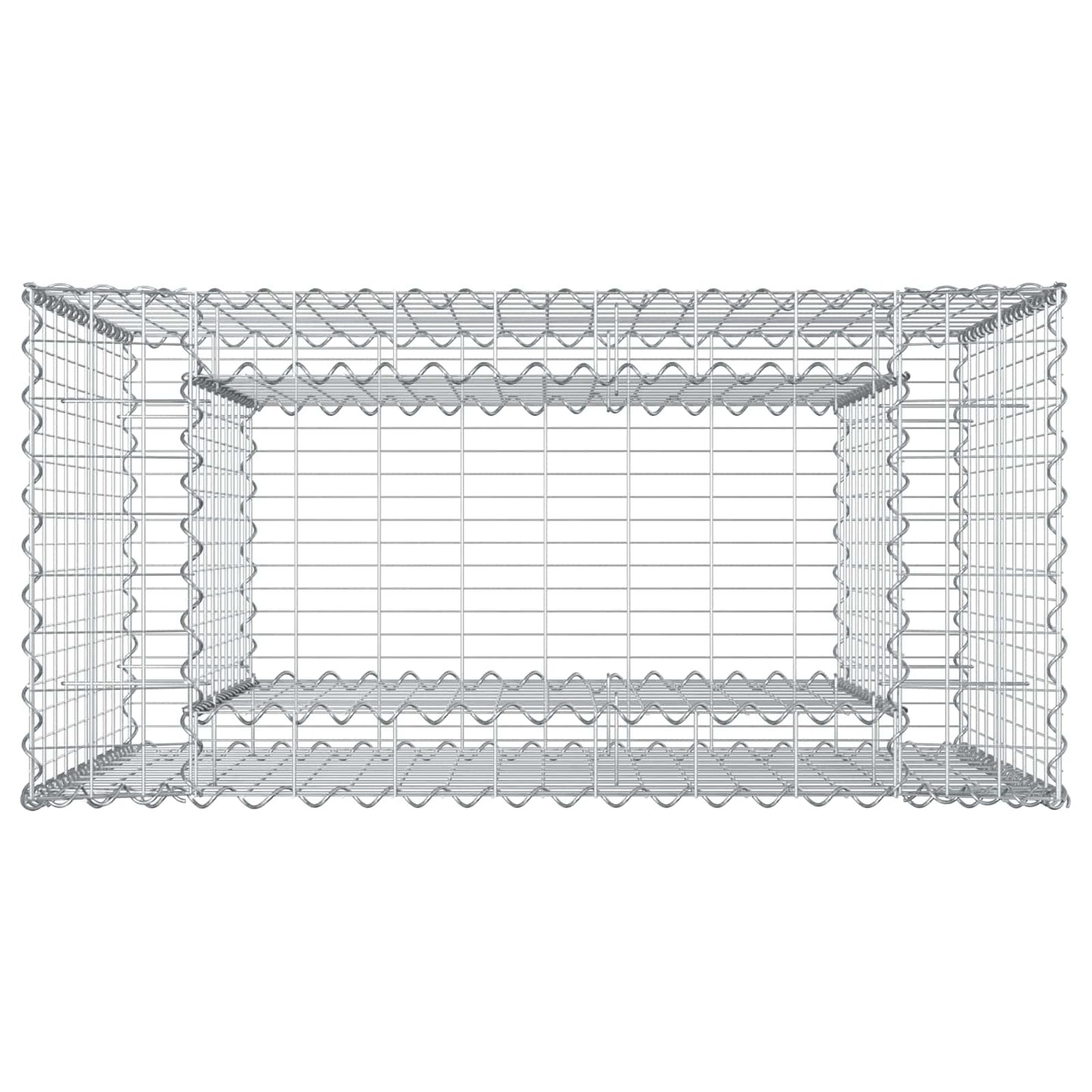 Gabion hevet seng Sølv