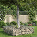 Gabion hevet seng sølv