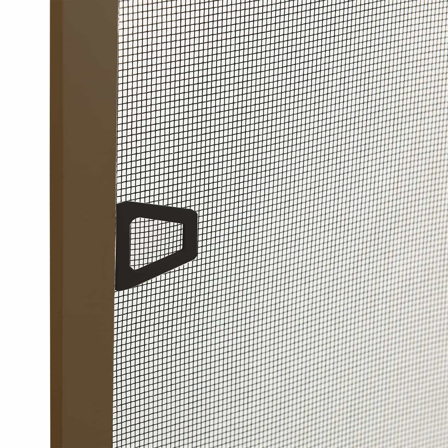 Insektmaske for vinduer Brun 130 x 150 cm