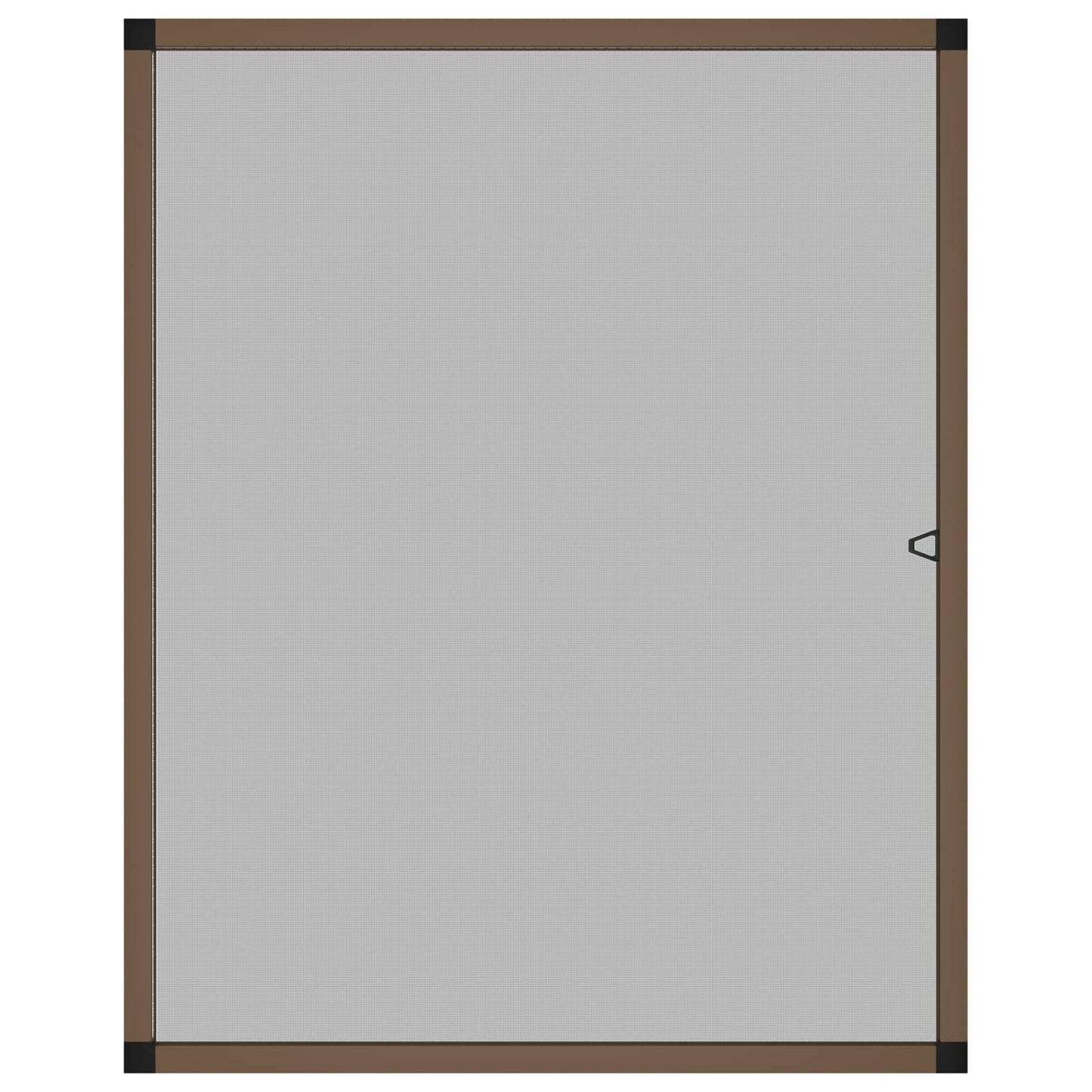 Insektmaske for vinduer Brun 130 x 150 cm