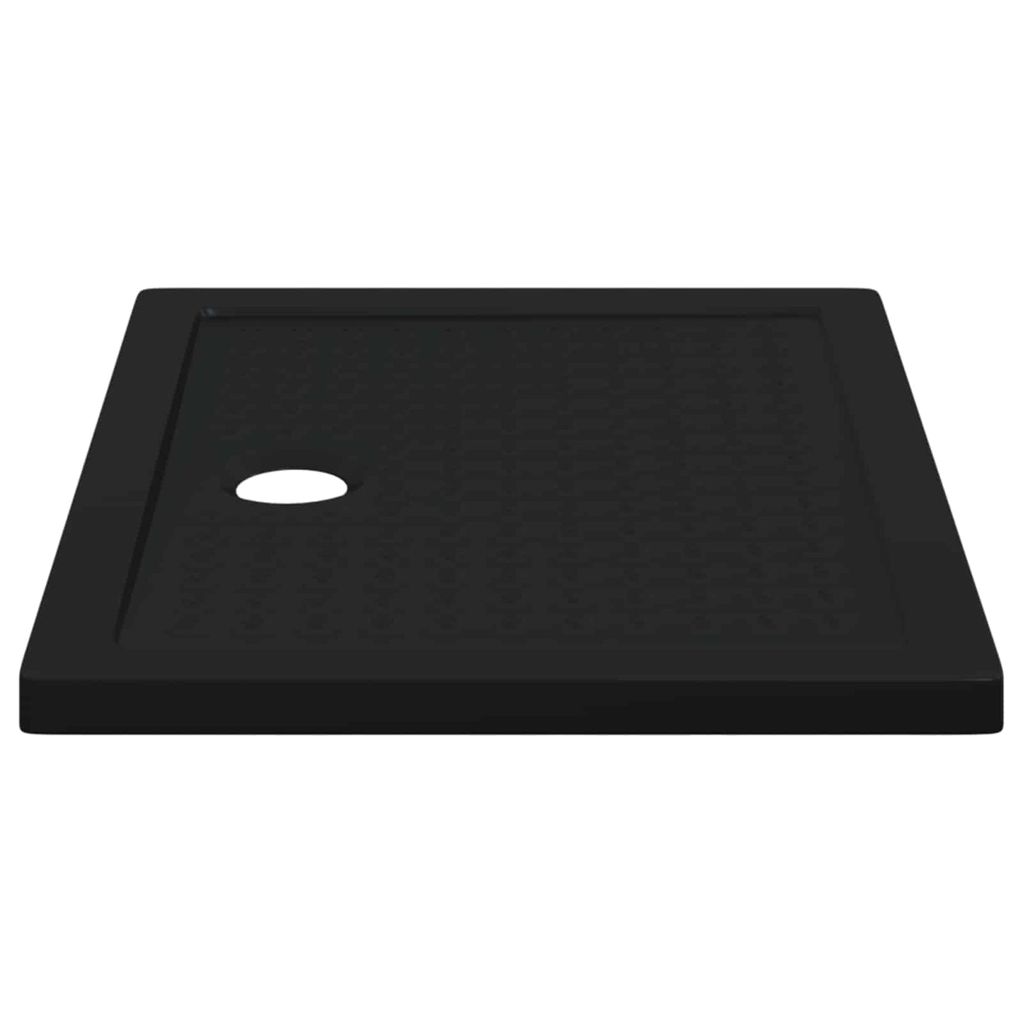 Dusjbunnbrett med prikker 90 x 70 x 4 cm ABS Svart