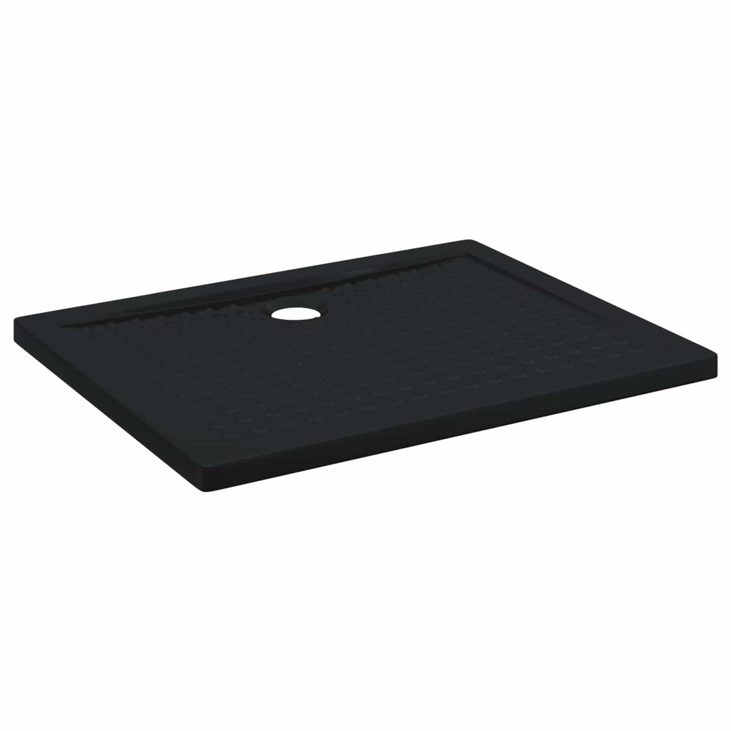 Dusjbunnbrett med prikker 100 x 80 x 4 cm ABS Svart