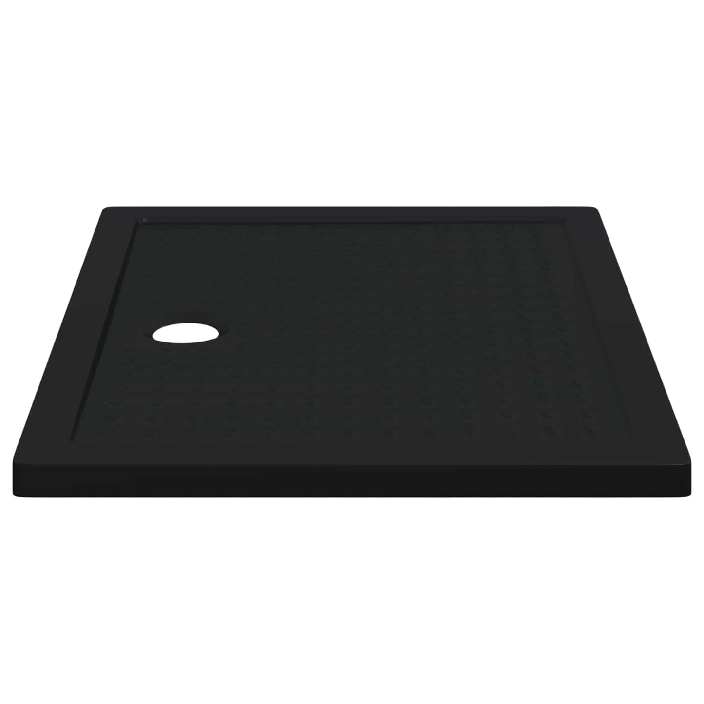 Dusjbunnbrett med prikker 100 x 80 x 4 cm ABS Svart