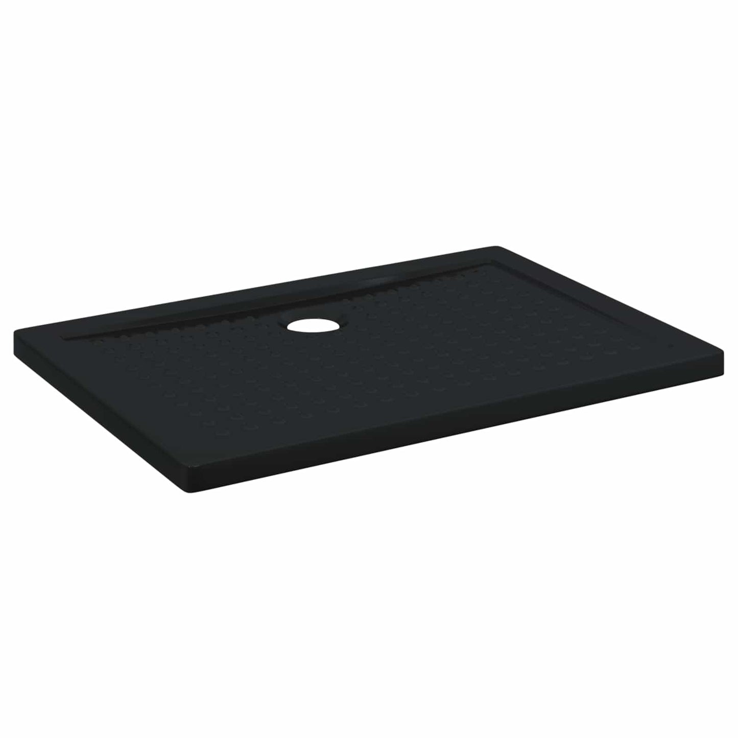 Dusjbunnbrett med prikker 100 x 70 x 4 cm ABS Svart
