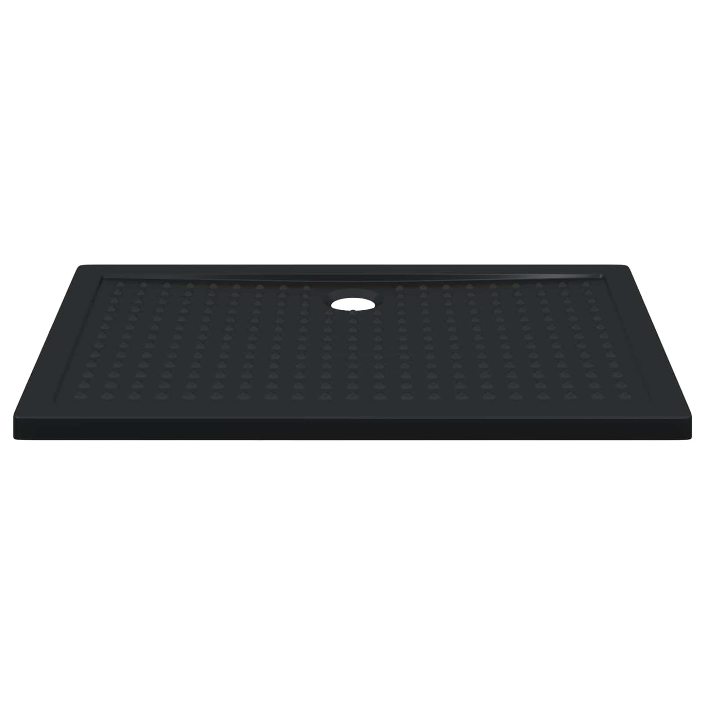 Dusjbunnbrett med prikker 120 x 80 x 4 cm ABS Svart