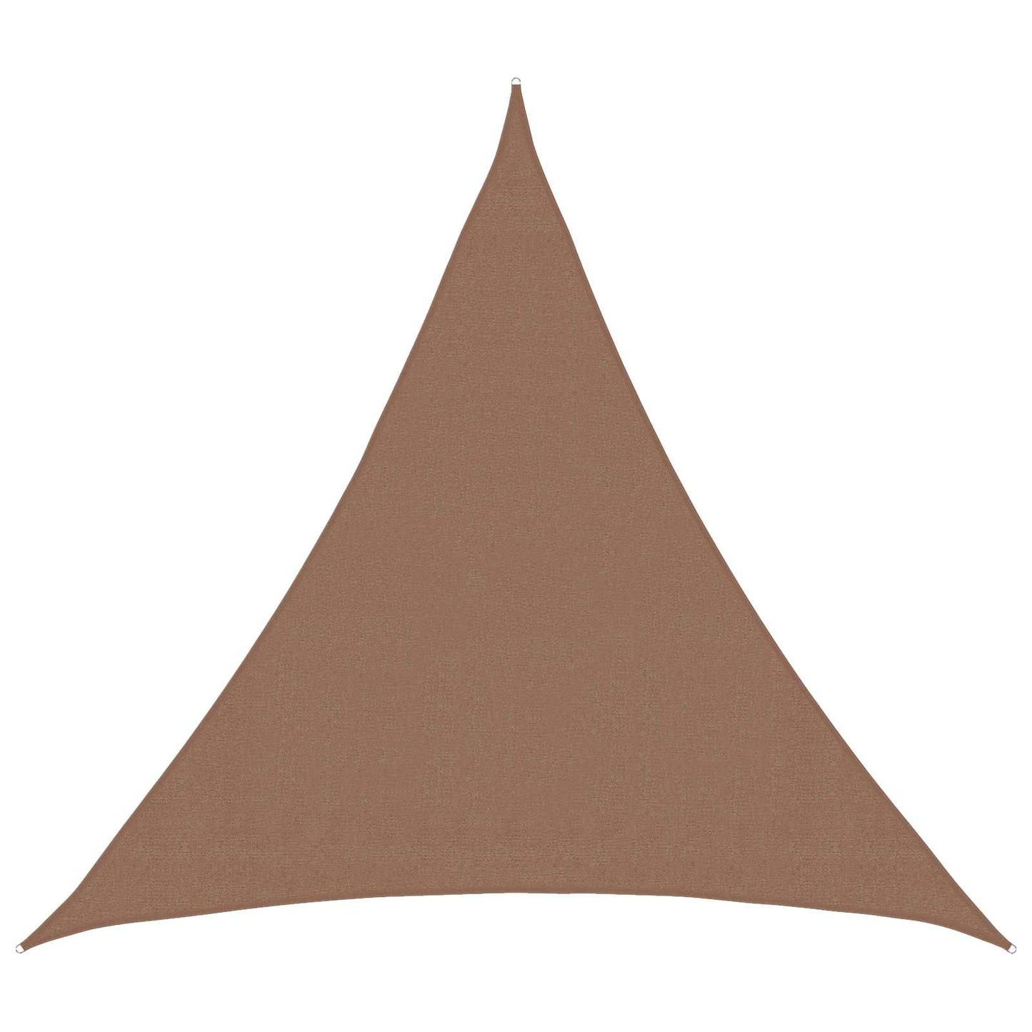 Solseil Gråbrun 2 x 2 x 2 m HDPE